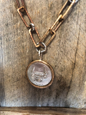 Taurus pendant