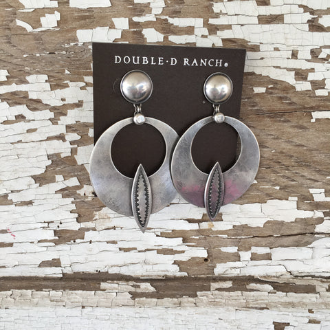 Flat Mountain Earrings