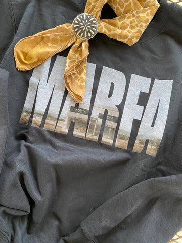 Marfa picture sweatshirt